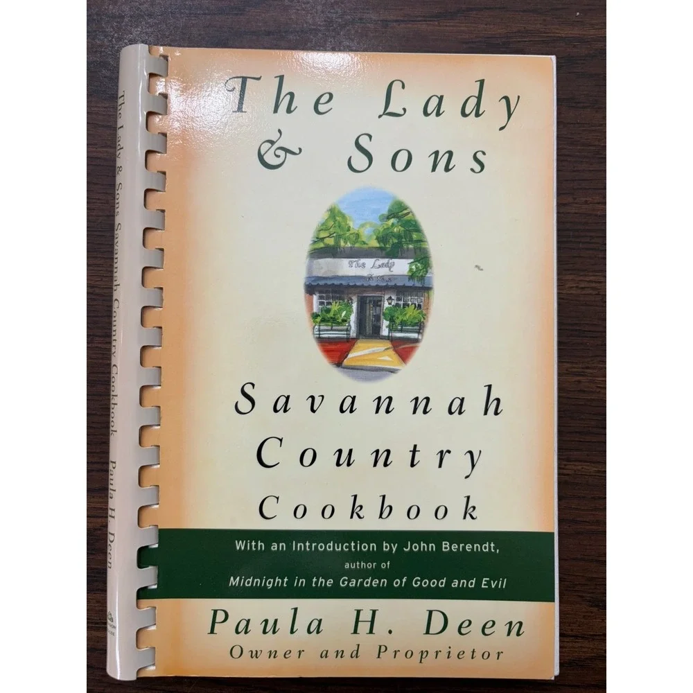 The Lady and Sons Savannah Country Cookbook by Paula Deen Recipes Book